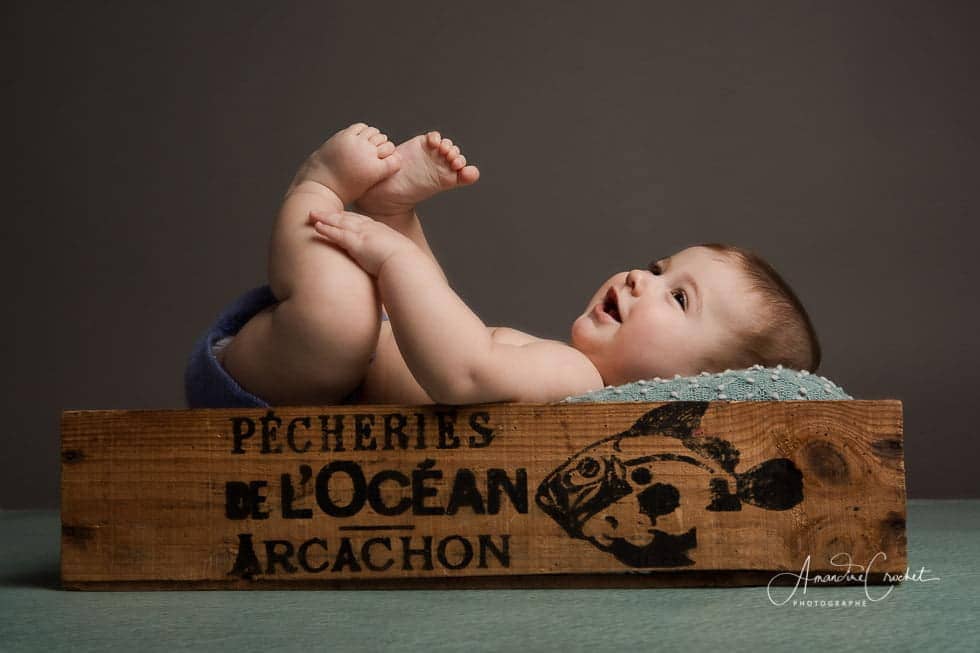 photographe grenoble bébé 6 mois